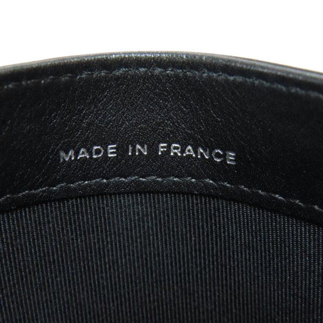 CHANEL シャネル マトラッセ ココマーク シルバー金具 カードケース