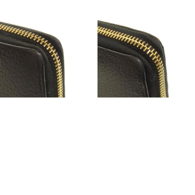 GUCCI グッチ長財布　ホースビット 700484 黒×ゴールド GUCCI グッチ 700484 ラウンドファスナー ホースビット 長財布