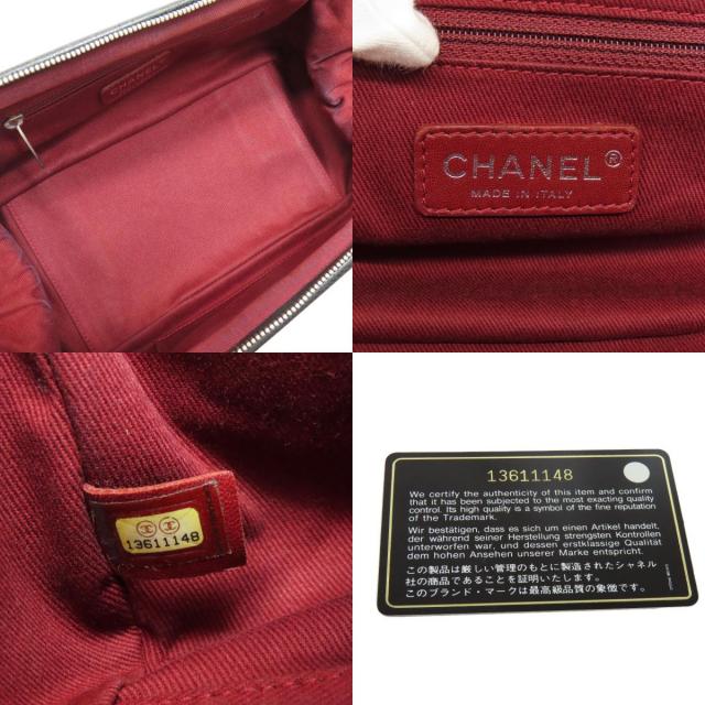 シャネル トートバッグ マトラッセ シルバー金具