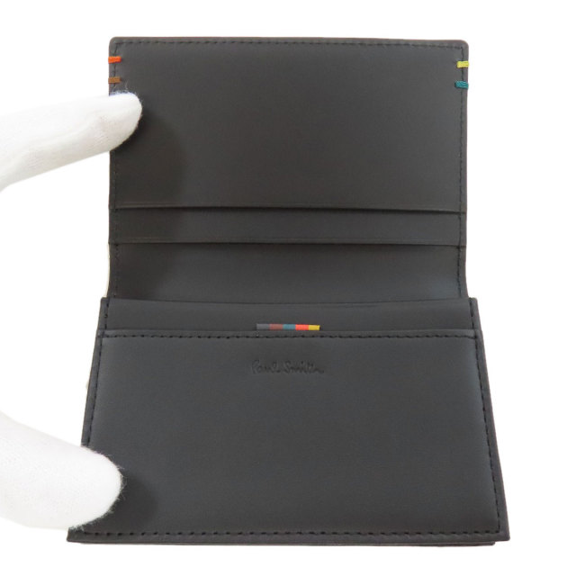 Paul Smith ポール・スミス ロゴ カードケース レザー
