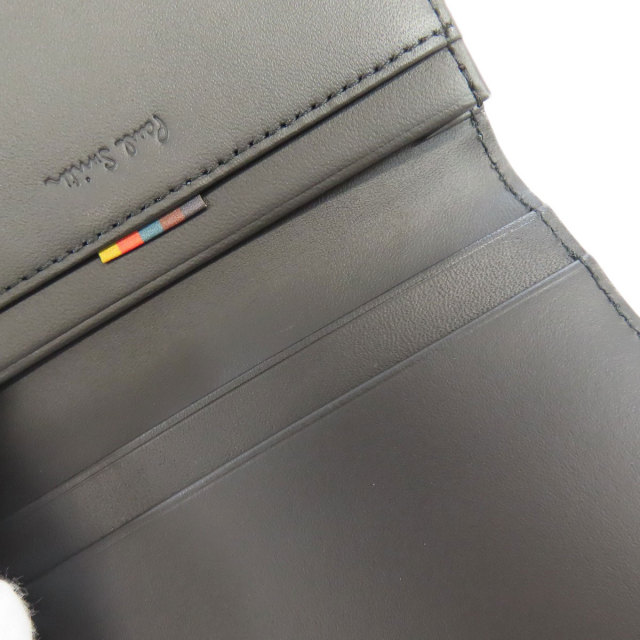 【Paul Smith】スワールカットカードレイヤー カードケース ロゴ スワールカットカードレイヤー 2つ折り財布