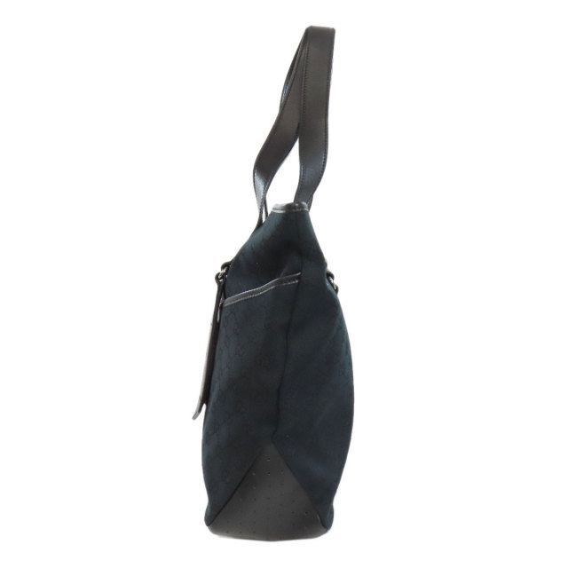 GUCCI グッチトートバッグGG柄レザーキャンバス145971