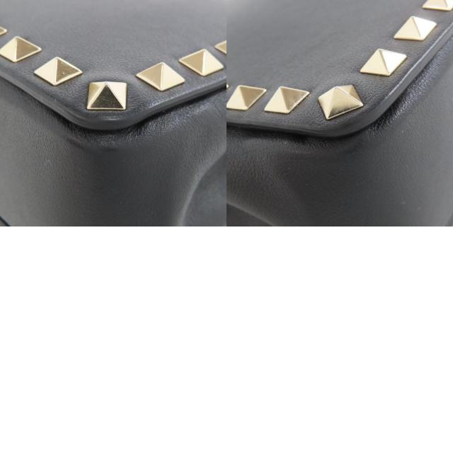 VALENTINO ヴァレンティノ スタッズ ショルダーバッグ レザー