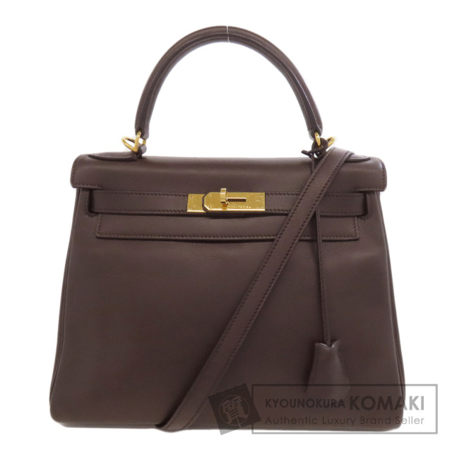 HERMES エルメス ケリー25 シルバー金具 ハンドバッグ エプソン