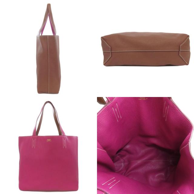 HERMES エルメス ドゥブルセンス36 リバーシブル トートバッグ