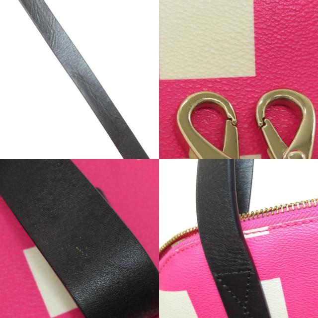 kate spade ケイトスペード チェック柄 2WAY トートバッグ PVC