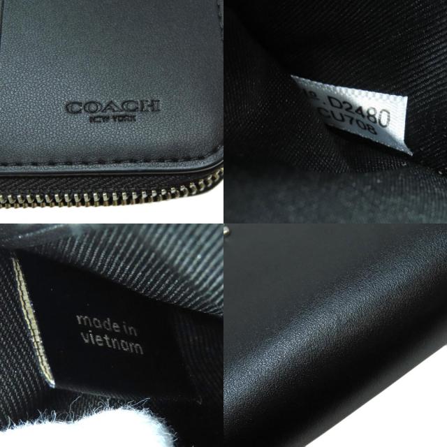 COACH コーチ CU708 ビルフォールド ウォレット・リベット 二