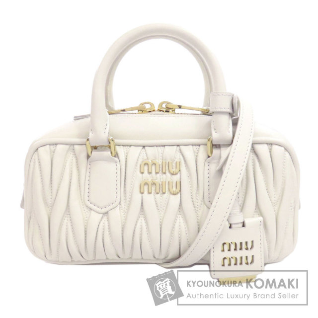 ミュウミュウ ハンドバッグ アルカディ マテラッセ 2WAY
