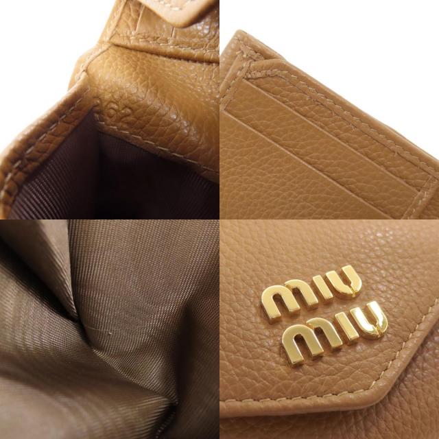 楽天市場】MIUMIU ミュウミュウ 二つ折り財布 MATELASSE