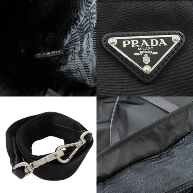 プラダ トートバッグ ロゴ金具 2WAY