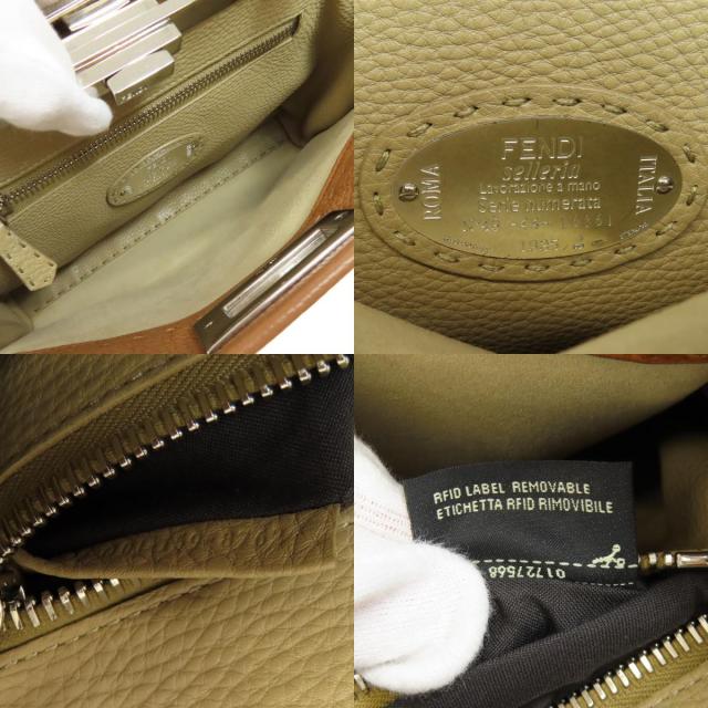 フェンディ ハンドバッグ ピーカブー セレリア 2WAY