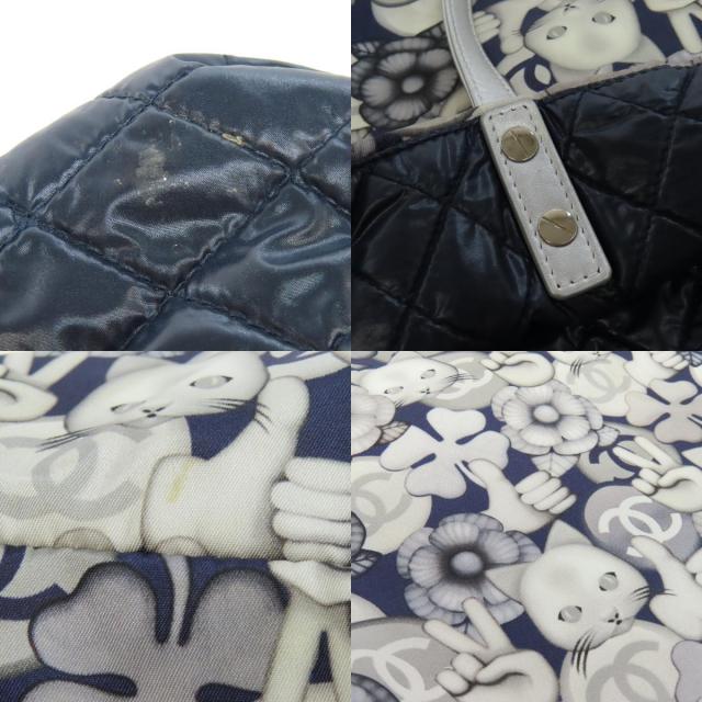 シャネル トートバッグ 猫モチーフ