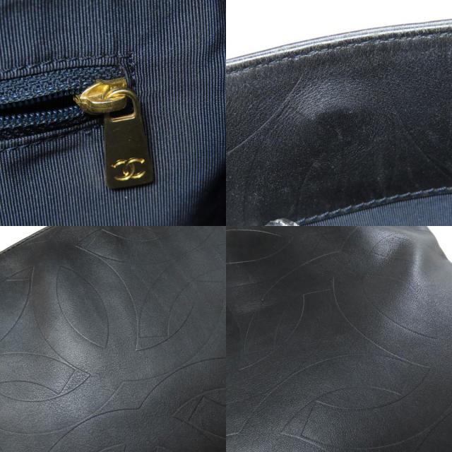 【美品❗✨】 シールあり　シャネル　トートバッグ　ラムスキン　ココマーク CHANEL 極 美品 シール有 8番台 シャネル アイコンライン ココ