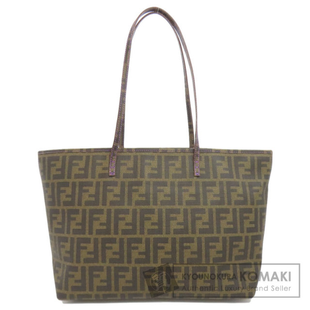FENDI フェンディ ズッカ柄 トートバッグ PVC レディース ブランド京の  