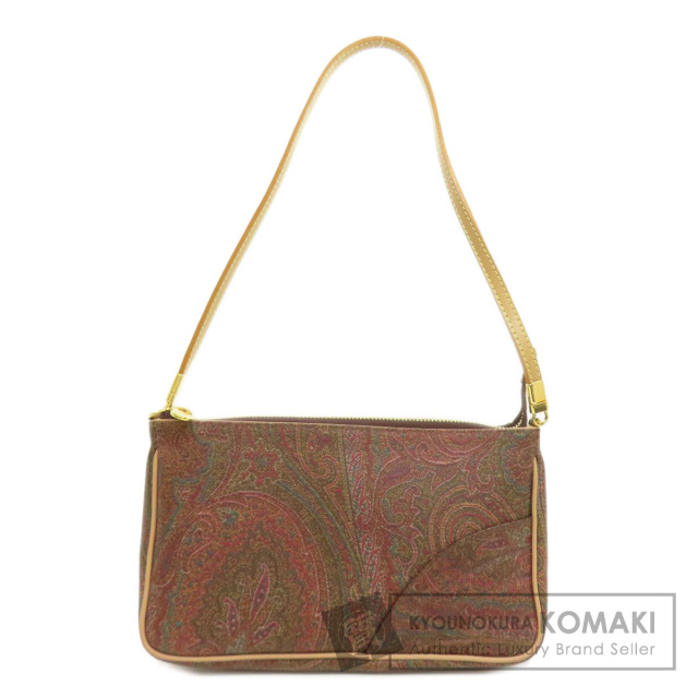 ETRO エトロ ペイズリー柄 ハンドバッグ PVC レディース ブランド京の  
