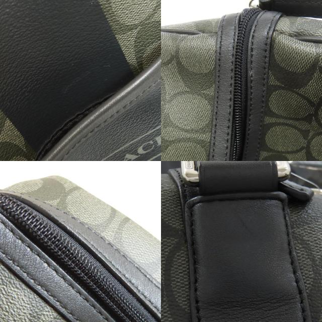 COACH コーチ ボストンバッグ ショルダーバッグ F77278 COACH コーチ F77278 シグネチャー 2WAY ボストンバッグ PVC