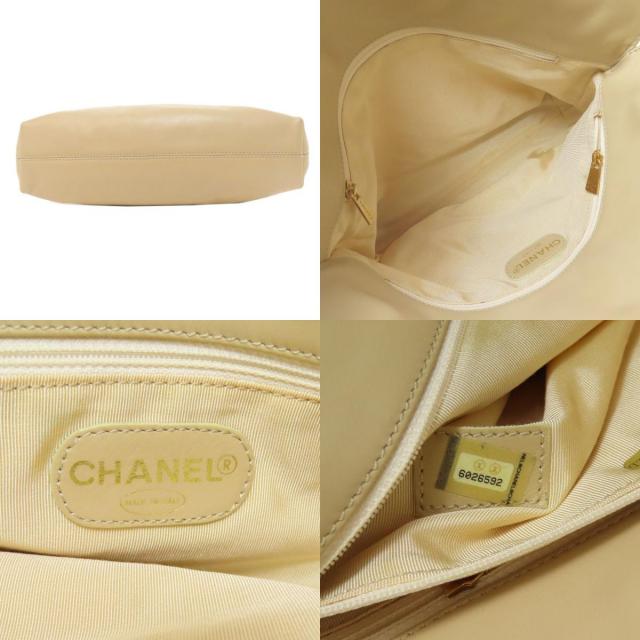 CHANEL シャネル ココマーク トートバッグ カーフ レディース