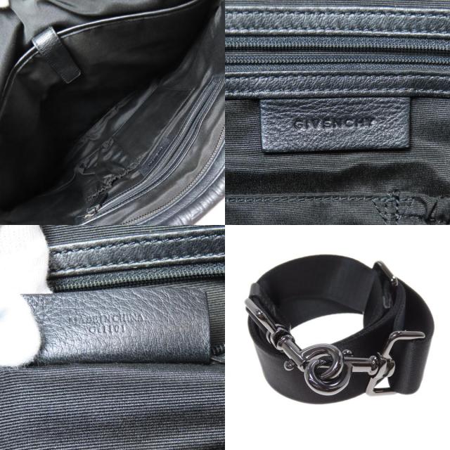 GIVENCHY ジバンシー 4Gロゴ 2WAY ビジネスバッグ レザー メンズ  
