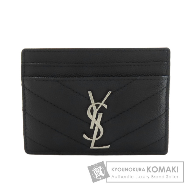 YVES SAINT LAURENT イヴ・サンローラン ロゴ カードケース