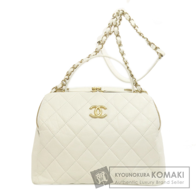 シャネル ショルダーバッグ マトラッセ ゴールド金具 2WAY