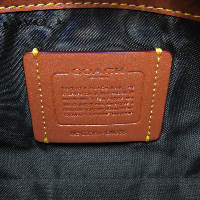 COACH コーチ CM335 ベック スリム ショルダーバッグ レザー