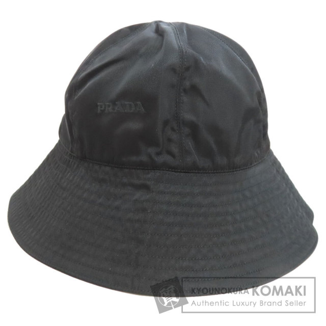 PRADA プラダ バケットハット Lサイズ プラダ PRADA バケットハット ハット Lサイズ 黒