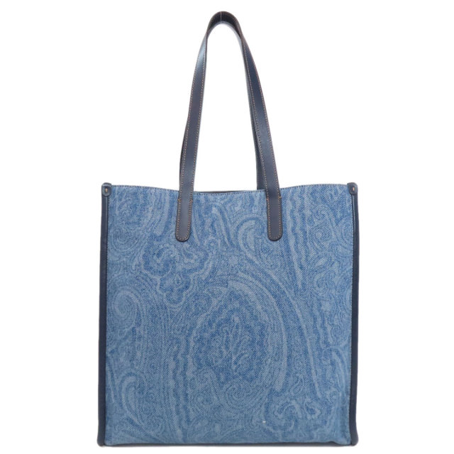 【希少】ETRO エトロ　トートバッグ　ペイズリー　大容量　軽量　肩掛け　総柄 ETRO エトロ トートバッグ ペイズリー柄 PVC ピンク系マルチ