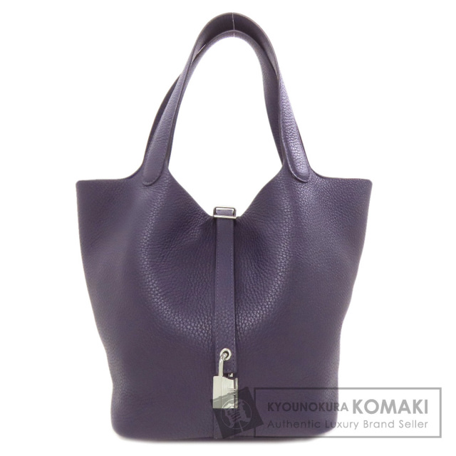 HERMES エルメス ピコタンロックMM シルバー金具 ハンドバッグ