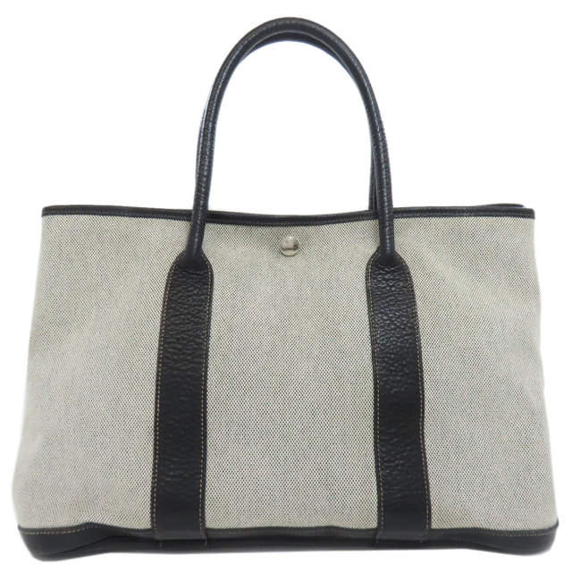 HERMES エルメス ガーデンパーティPM シルバー金具 トートバッグ  
