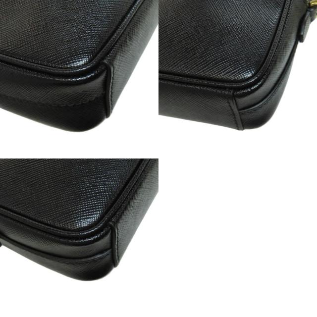 【ヴィンテージ】Rank:A☆PRADA サピアノ ロゴ ショルダーバック PRADA プラダ ロゴ サフィアーノ ショルダーバッグ レザー