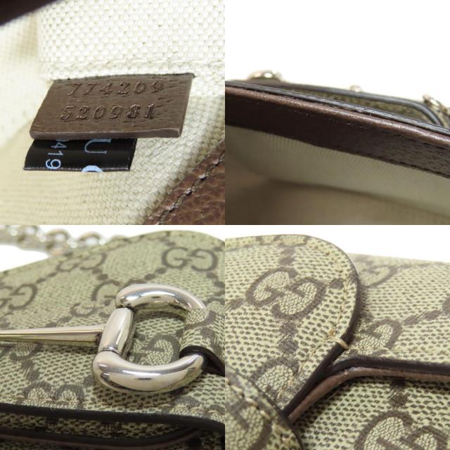 セール★Gucciグッチ★774209 GUCCI グッチ 774209 ワンショルダー ホースビット GG 2WAY