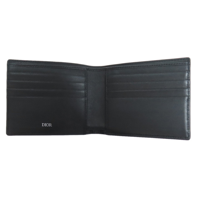 クリスチャンディオール 二つ折り財布（小銭入れなし） トロッター柄