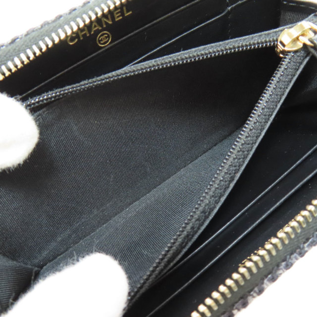 CHANEL シャネル ドーヴィル スモールジップウォレット 長財布（小銭