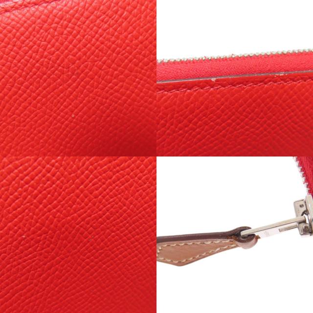 HERMES エルメス アザップシルクイン ロング シルバー金具 長財布