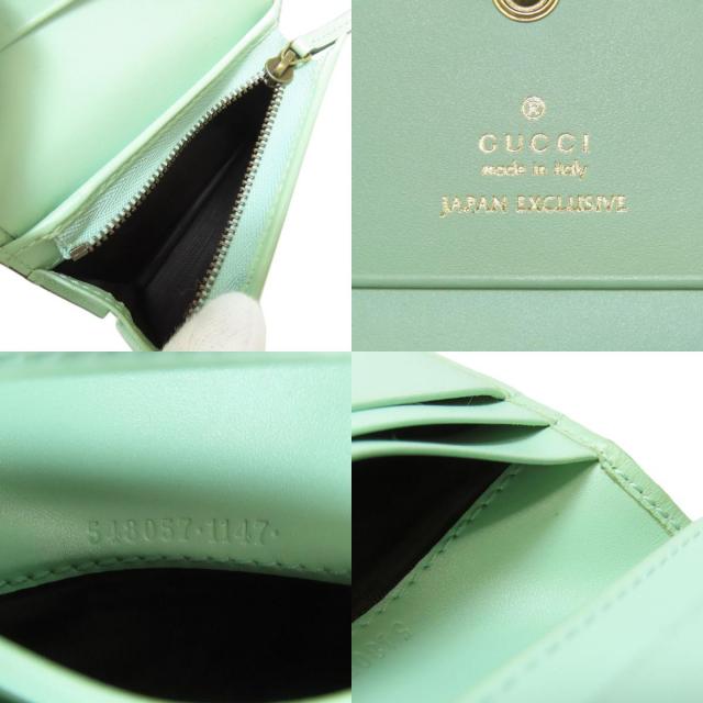 希少 限定カラー GUCCI グッチ リネア 折り財布 キャット シマレザー GUCCI グッチ リネアキャット グッチシマレザー ラウンド