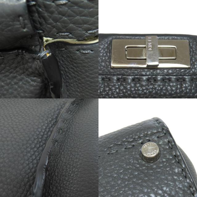 FENDI フェンディ ピーカブー セレリア 2WAY ハンドバッグ カーフ