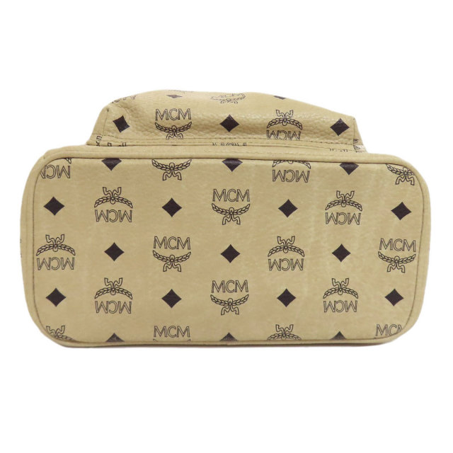 MCM エムシーエム ロゴ リュック・デイパック PVC レディース [中古