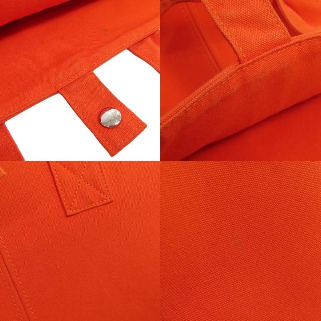 エルメス パニエドプラージュ PM トート バッグ オレンジ キャンバス HERMES エルメス パニエドプラージュPM ハンドバッグ トート