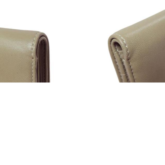 LOEWE ロエベ アナグラム 二つ折り財布（小銭入れあり） ラムスキン