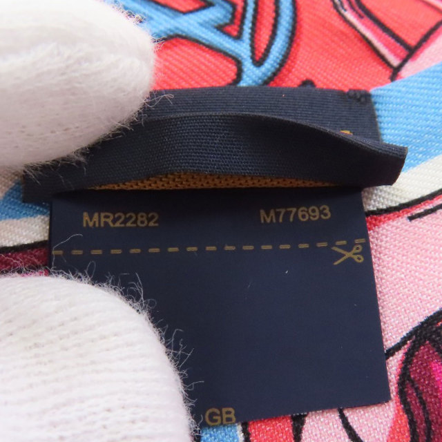 LOUIS VUITTON ルイヴィトン M77693 バンドーBB スカーフ シルク