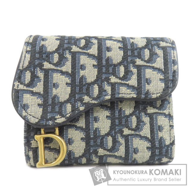 クリスチャンディオール トロッター オブリーク長財布 ロゴ ラウンドファスナー Christian Dior ディオール 財布 レディース ブランド