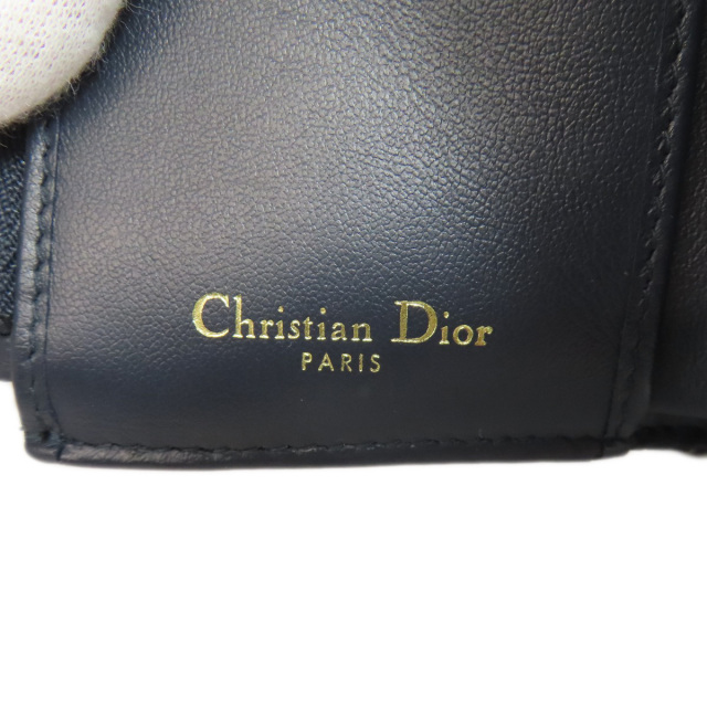 CHRISTIAN DIOR クリスチャンディオール サドル トロッター柄 二つ折り  