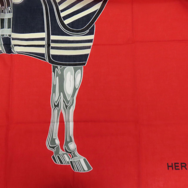 エルメス ストール 馬柄