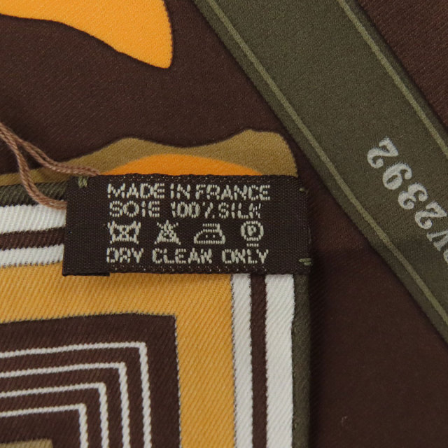 HERMES エルメス カレ70 馬柄 スカーフ シルク レディース [中古