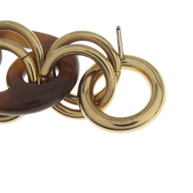 未使用❣️エルメス　バッファローホーンピアス 楽天市場】エルメス ピアス シュル・メール PM バッファロー