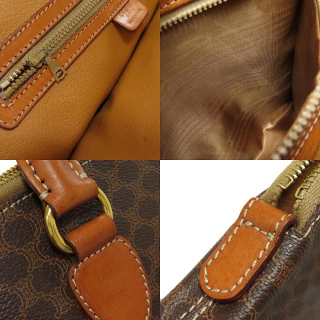 CELINE セリーヌ マカダム柄 ハンドバッグ 2way ヴィンテージ CELINE/セリーヌ】マカダム柄 ショルダーストラップ付き 2way