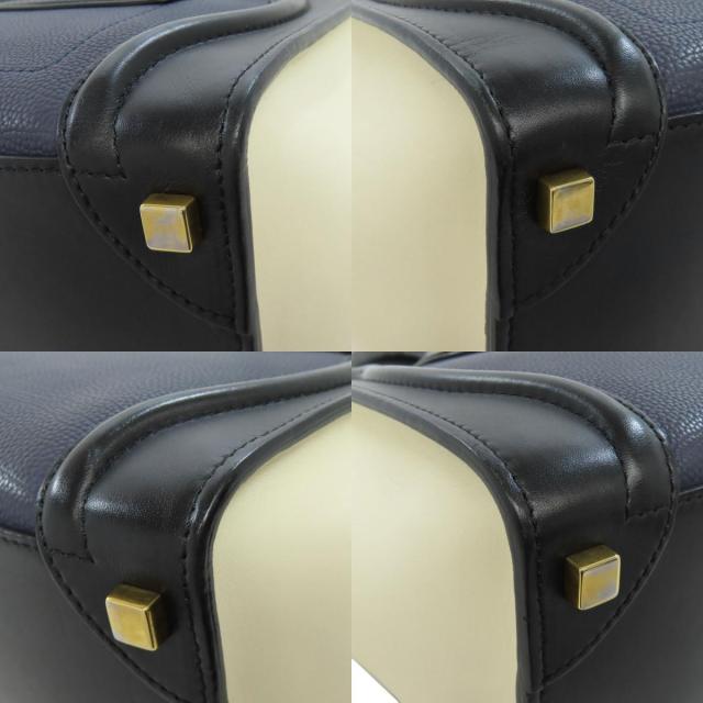 CELINE セリーヌ ラゲージ マイクロ ハンドバッグ カーフ