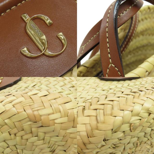 Jimmy Choo ジミーチュウ カゴバッグ 2WAY ハンドバッグ