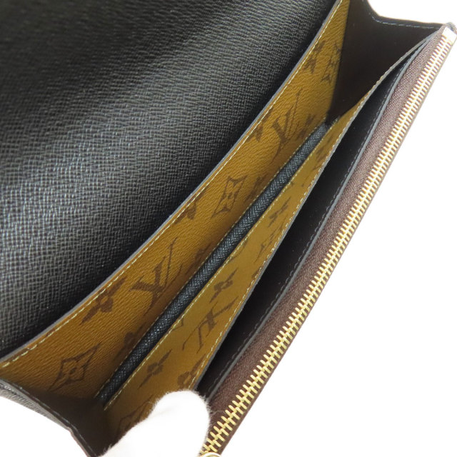 LOUIS VUITTON ルイヴィトン M82157 ポルトフォイユ・エミリー 長財布（小銭入れあり） モノグラムリバース レディース [中古] LOUIS VUITTON ルイヴィトン M82157 ポルトフォイユ・エミリー 長財布