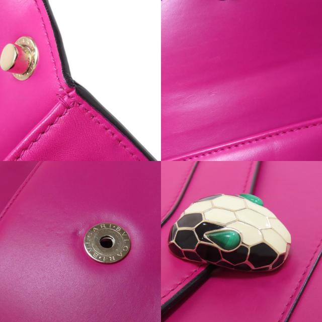 BVLGARI ブルガリ セルペンティ ショルダーバッグ カーフ